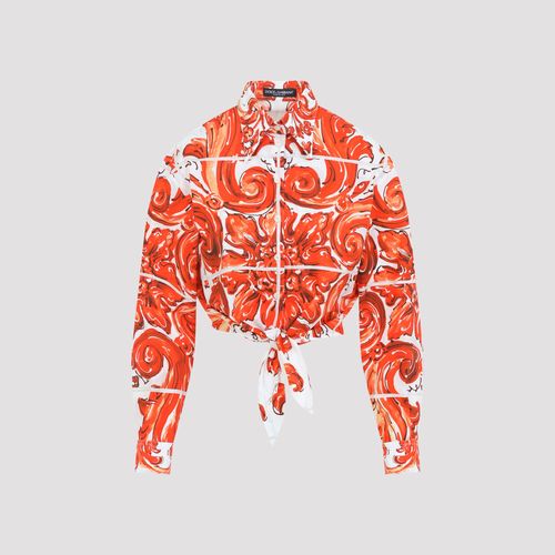 Floral Cotton Shirt for Women - FW26 Collection