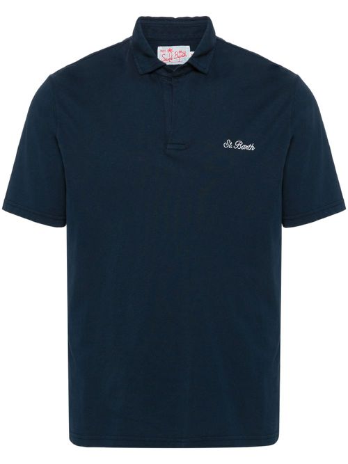 Brighton cotton polo shirt - Blue