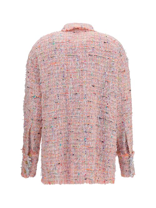 Tweed Shirt — Pink