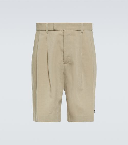 Amiri Wool-blend Bermuda shorts