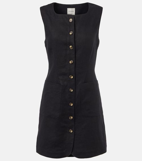 Emma linen minidress