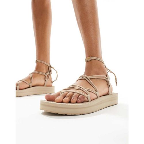 Teva Womens Infinity midform sandals in beige-Neutra