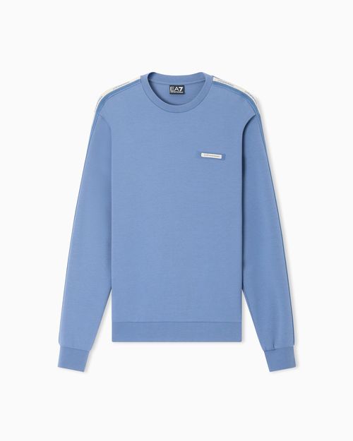 Logo Series cotton-blend interlock sweatshirt