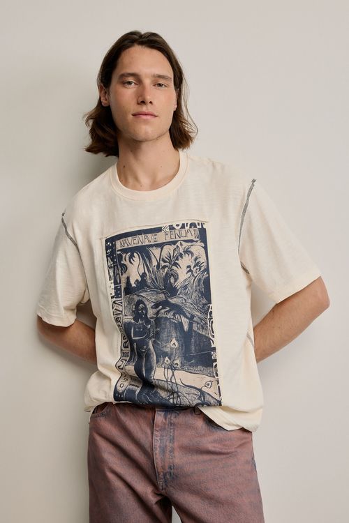 Printed gaugin t-shirt