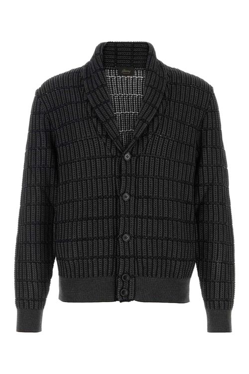 Embroidered Cotton And Linen Cardigan