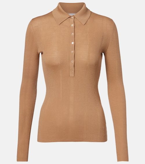 Sophia wool polo sweater