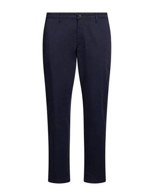 Man Pants Navy Size 30 Cotton, Elastane