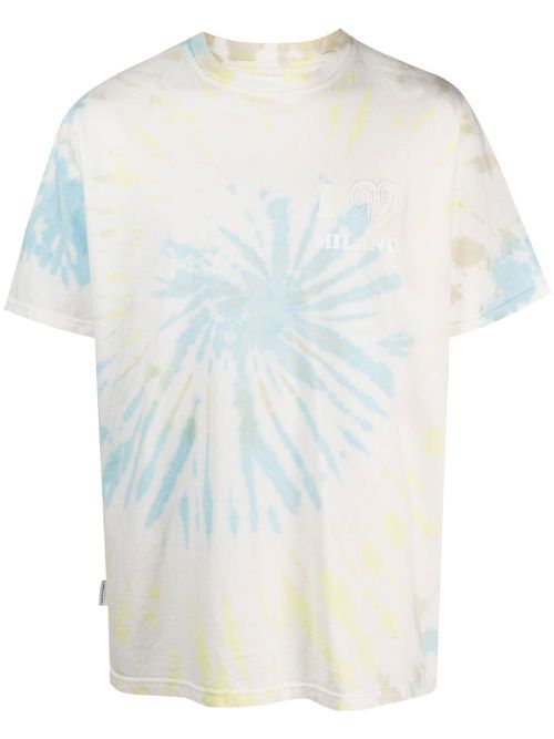 Tie-dye cotton T-Shirt - White