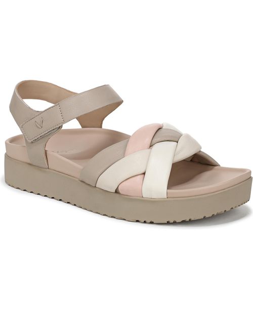 Womens Rosa Strappy Sandals - Cobblestone multi leather