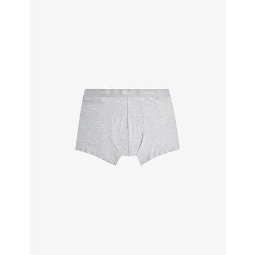 Mens Multi Heller Logo-print Pack of Three Stretch-organic Cotton Boxers 