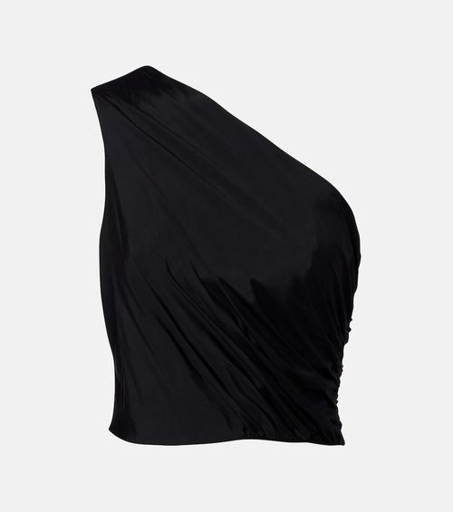Zoe one-shoulder crop top