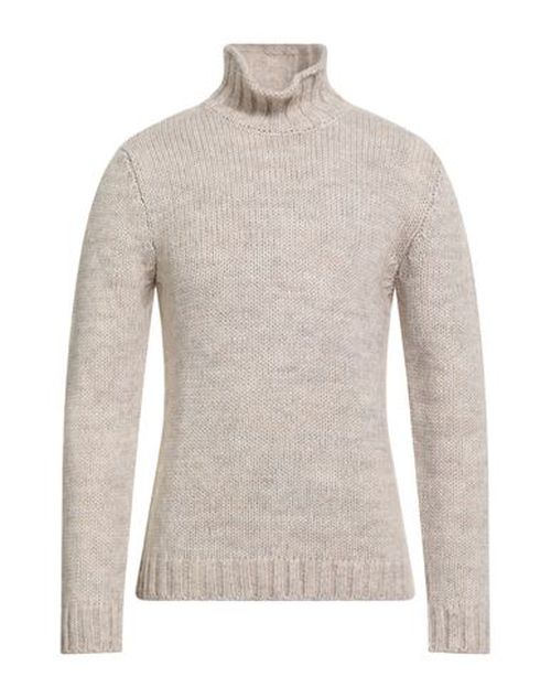 Man Turtleneck Beige Size 42 Acrylic, Wool, Synthetic fibers, Alpaca wool, Mohair wool