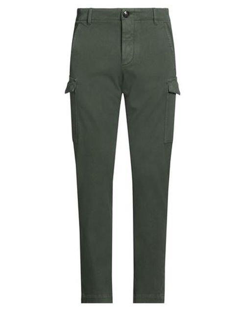 Jacob Cohёn Man Pants Military green Size 32 Cotton, Elastane
