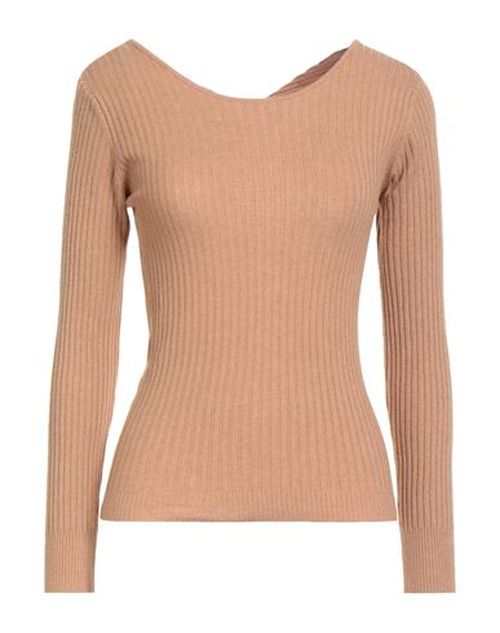 Woman Sweater Camel Size S Viscose, Polyester, Polyamide