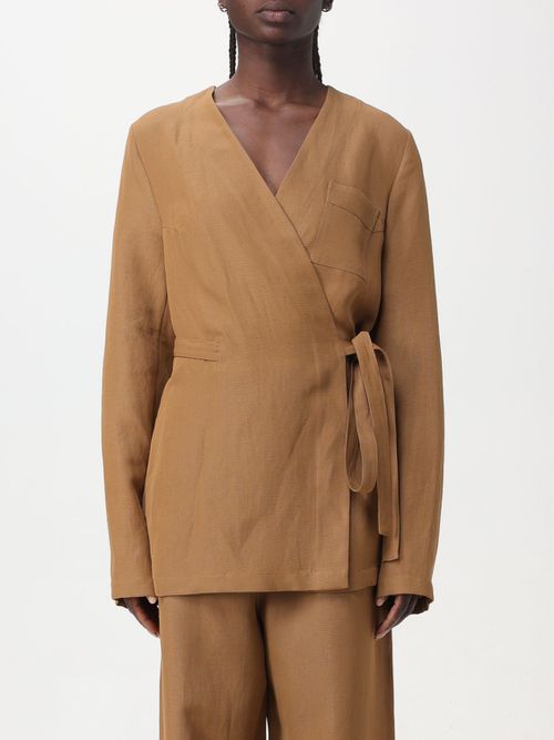 Jacket Woman color Sand