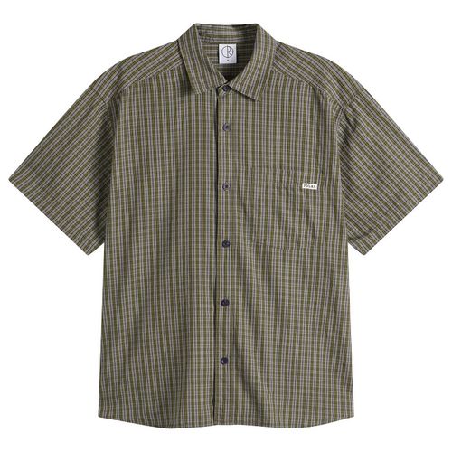 Men's Mitchell Short Sleeve Shirt Black/Green