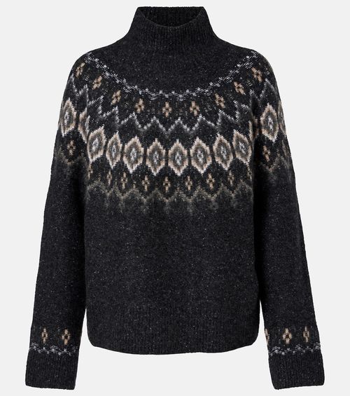 Cashmere turtleneck sweater