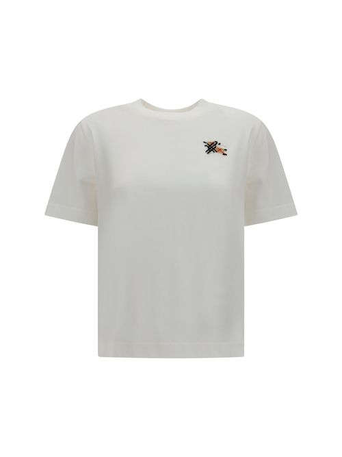 Knight Check T-Shirt — White