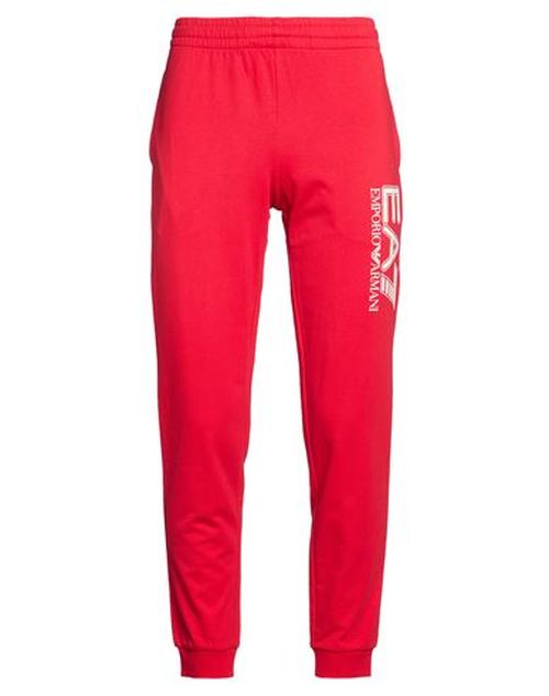 Man Pants Red Size S Cotton