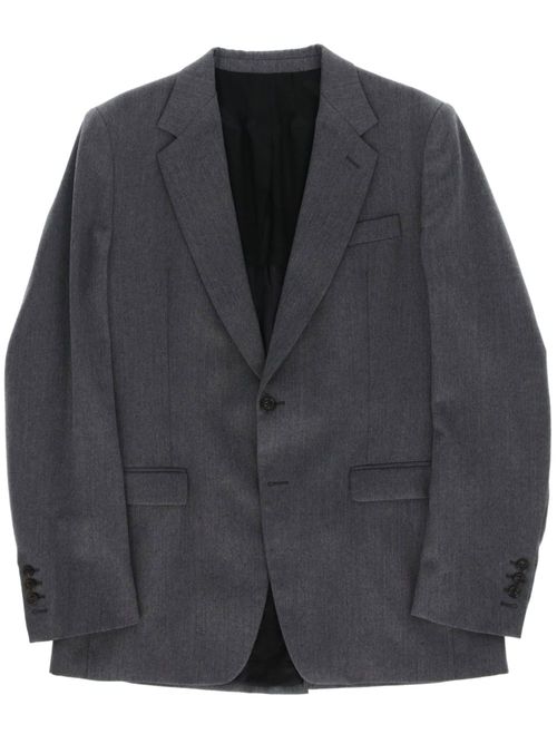 2000s wool blazer - Grey