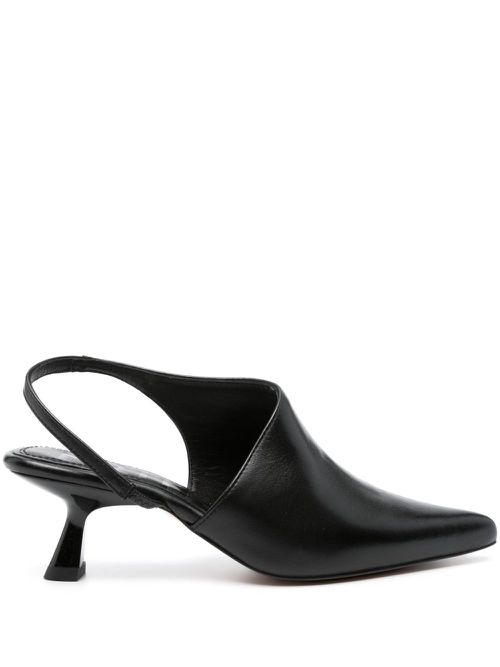 Greta 45mm leather pumps - Black