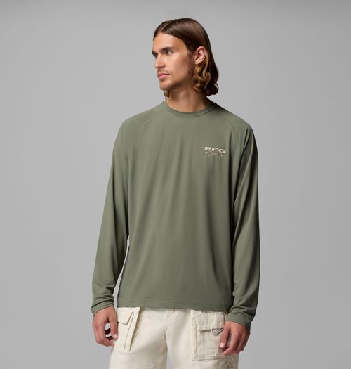 Men's PFG Solar Stream II Graphic Long Sleeve Shirt-