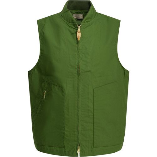 Manifattura Ceccarelli "New Travel Vest" Sleeveless Jacket