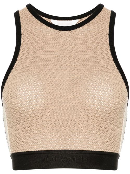 Knitted cropped top