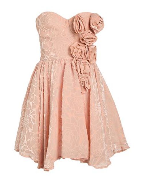 Woman Mini dress Blush Size 2 Viscose, Silk
