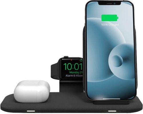 Wireless Charging Stand+ 3-In-1 - Black