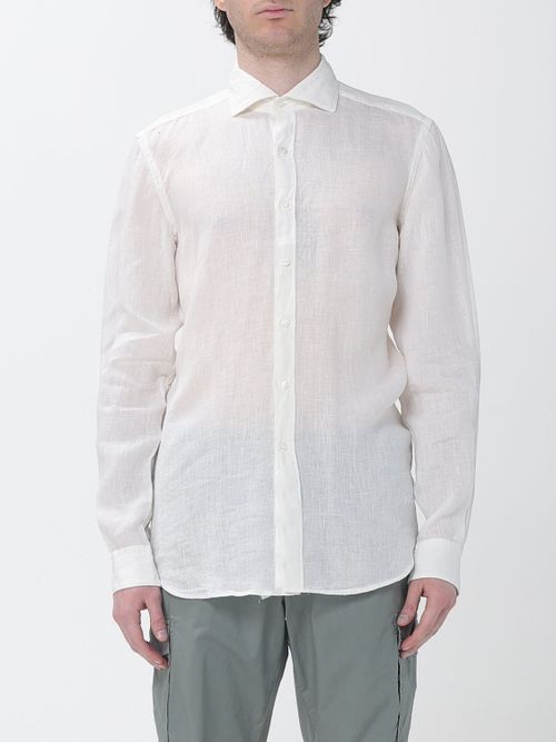 Shirt Men color Yellow Cream