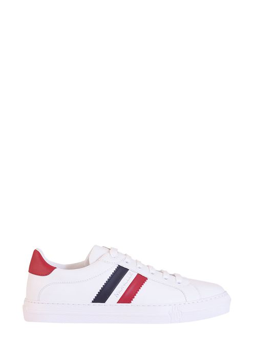 몽클레어 여성 Stripe-detail Low-top Sneakers 4M70446 019MT002