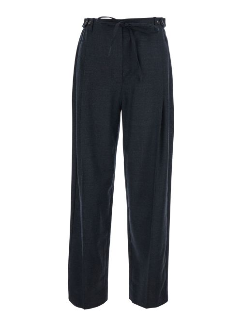 Technical Fabric Trousers — Gray