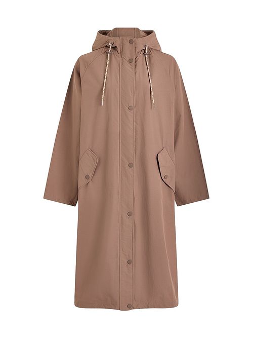 Women's Isa Lightweight Cotton-Nylon Jacket - Brownie