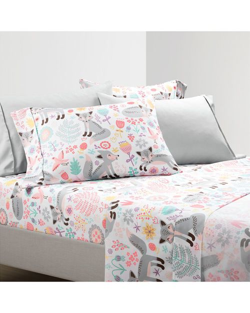 Lush Decor Pixie Fox Soft Sheet Set
