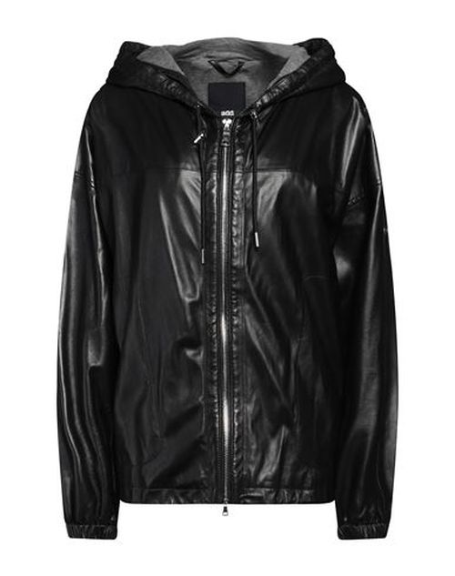 Woman Jacket Black Size 2 Ovine leather
