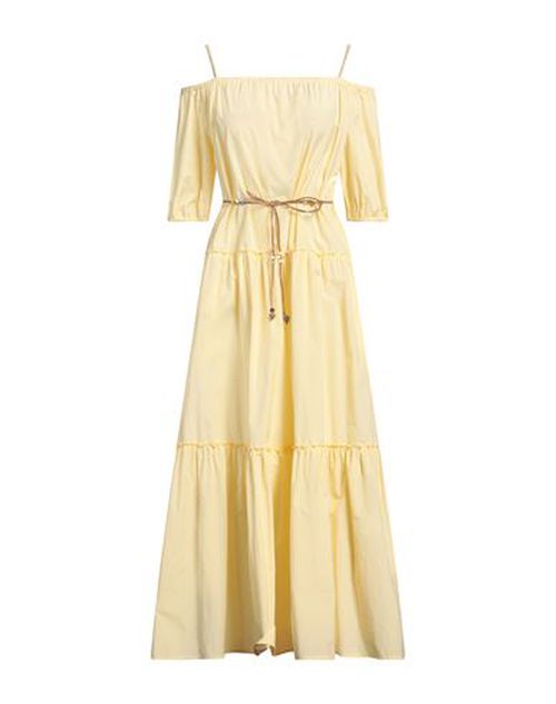 Woman Maxi dress Pastel yellow