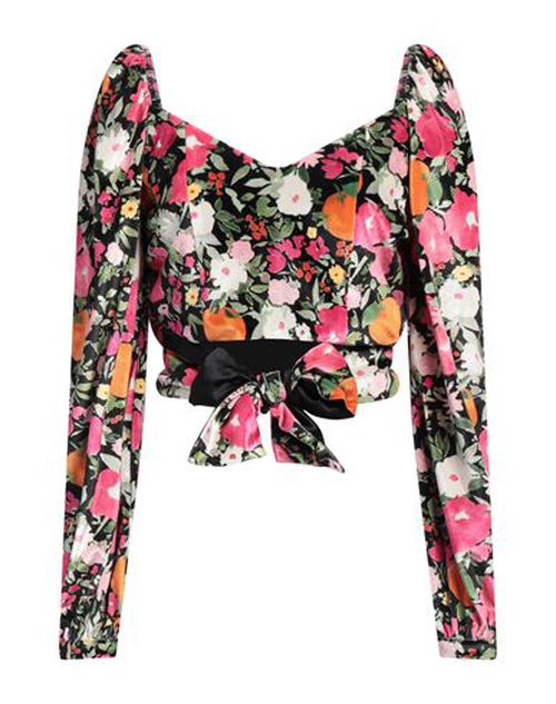 Fête Impériale Woman Top Black Size 4 Polyester, Elastane