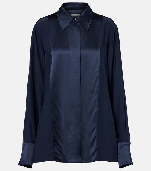Childs silk satin shirt