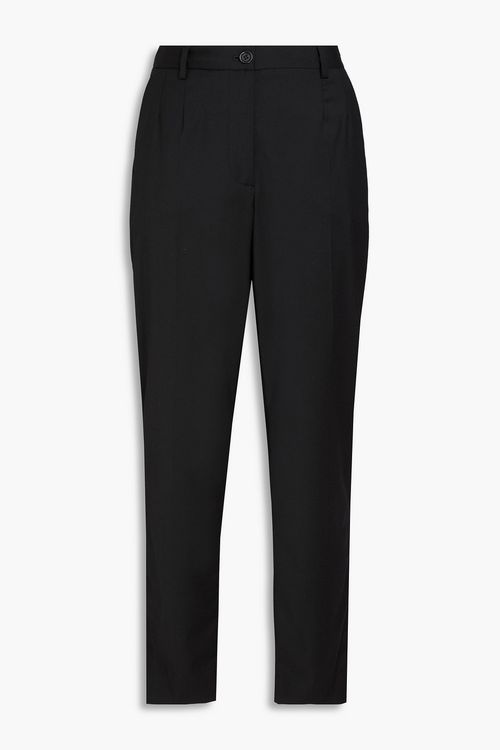 Twill tapered pants - Black - IT 44
