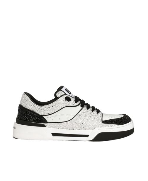 New Roma rhinestone-embellished sneakers