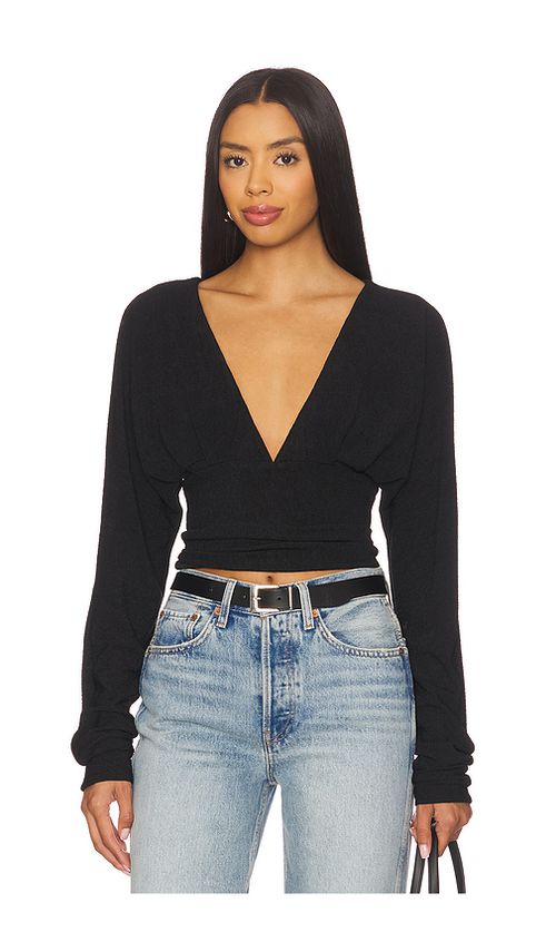 Superdown cece dolman sleeve top en black en color negro XS también en L, M, S