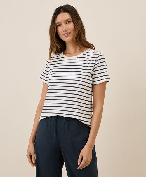 Women's Sonoma Stripe Softspun Crew Neck Tee