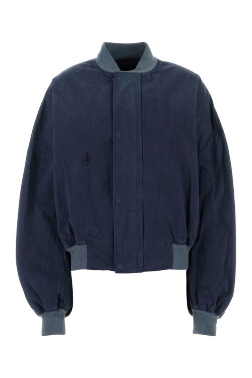 J. W. Anderson Air Force Blue Cotton Bomber Jacket