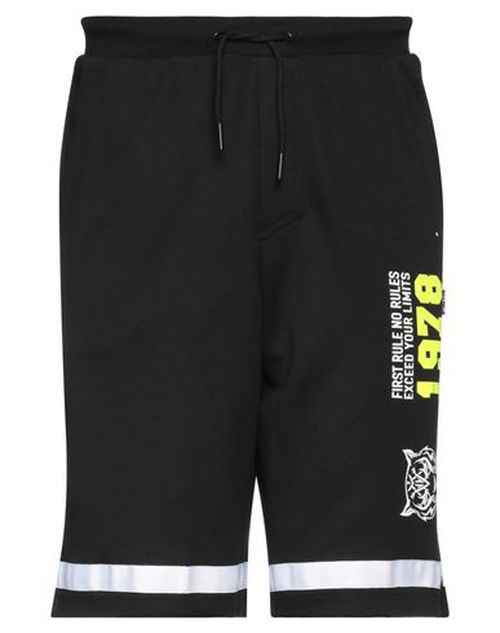 Man Shorts & Bermuda Shorts Black