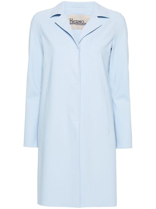 Single-breasted coat - Blue