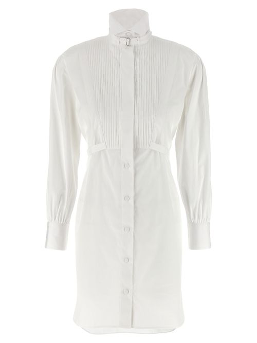 Chemisier Shirt Dress — White