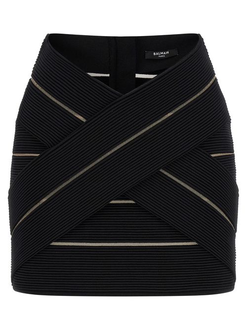 V-shaped Waist Skirt