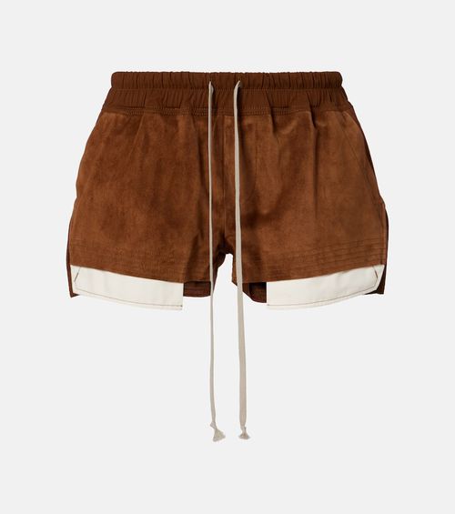 Suede shorts