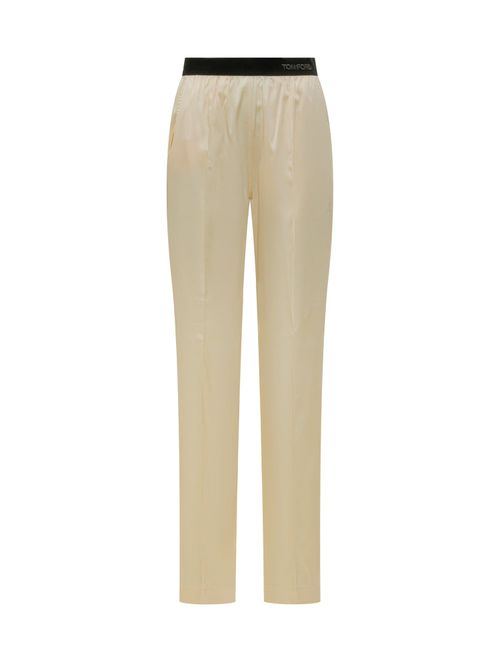 Silk Blend Trousers